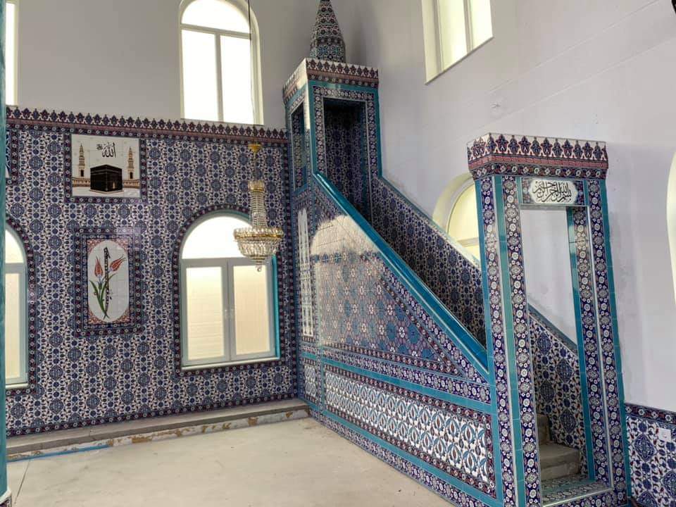 Samsun Cami Çini İşleri, Mihrap Minber Kürsü, Kütahya Çini , Cami Çinileri, Çini Seramik, yer karoları,