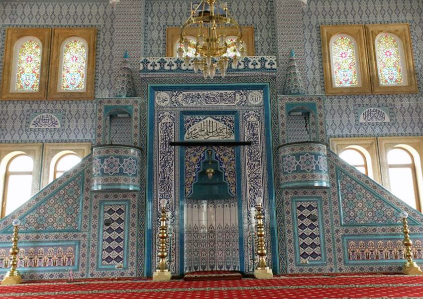 Amasya Cami Çini İşleri, Mihrap Minber Kürsü, Kütahya Çini , Cami Çinileri, Çini Seramik