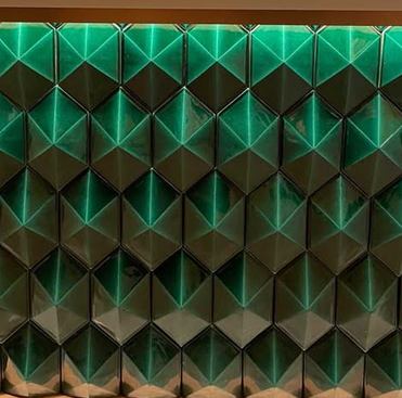 Diamond Tile-3d Diamond Tile- Diamond  Bar Önü Seramik