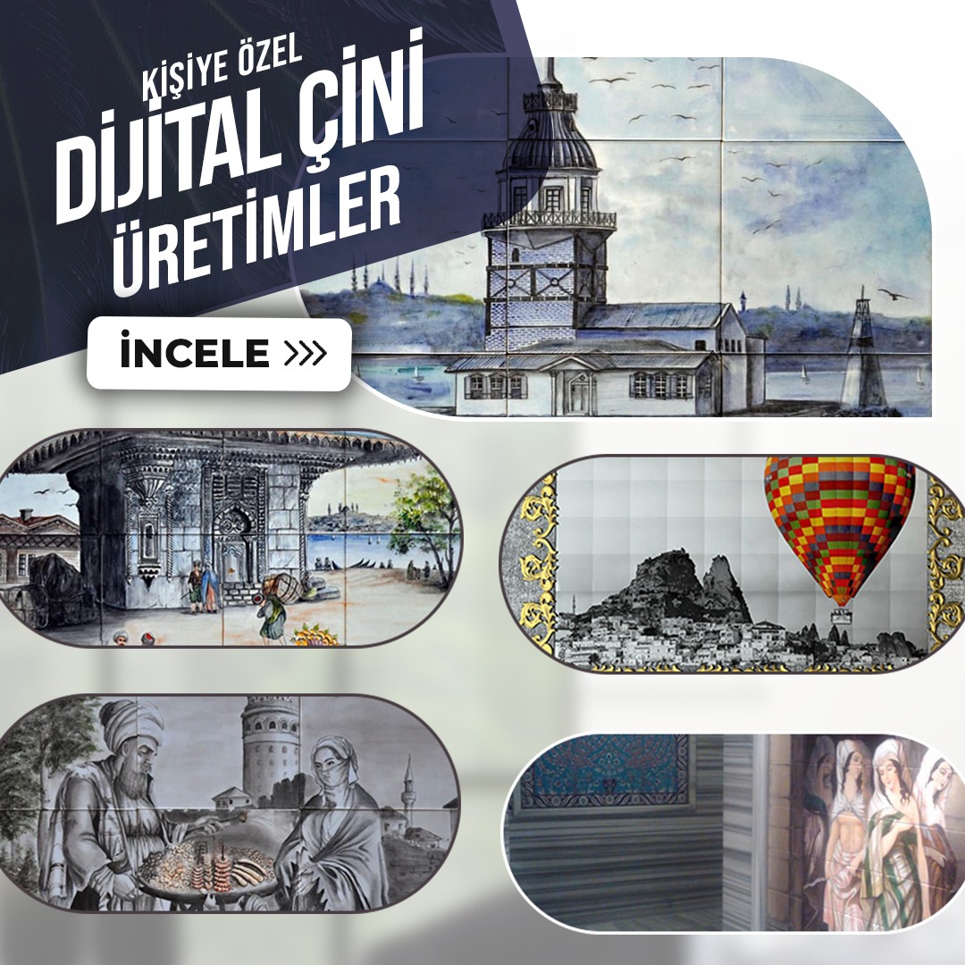 Dijital Baskı Seramik - Dijital Çini Seramik