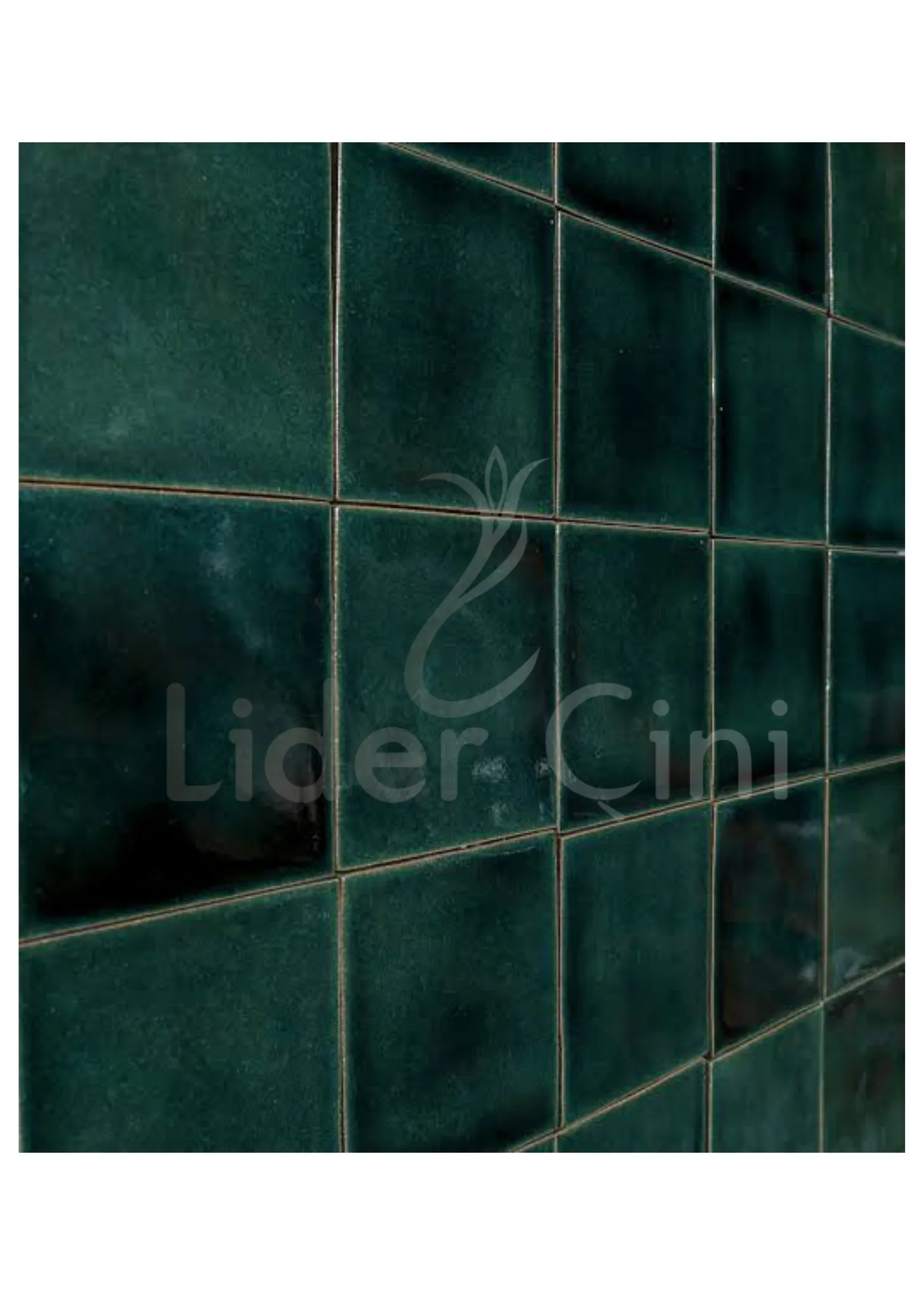 10x10 Seramik - 10- 10x10 Seramik Yeşil Renk Geçiş