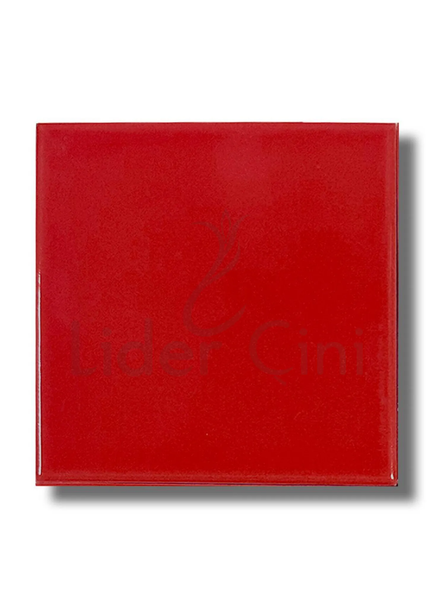 10x10 Seramik - 20- Bayrak Kırmızı Seramik 10x10