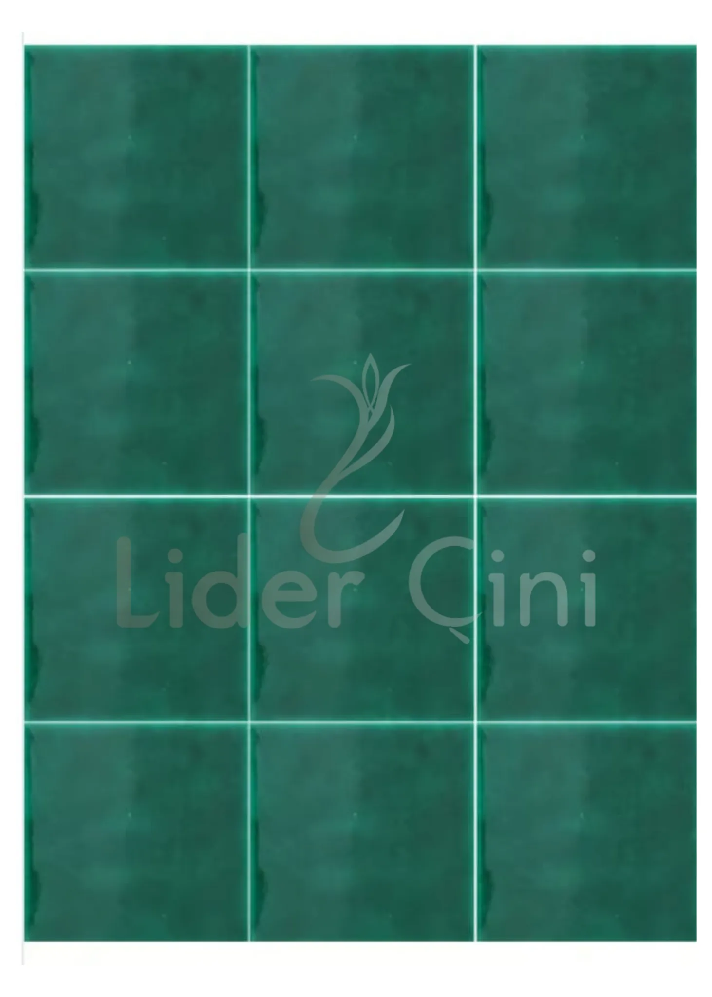 10x10 Seramik - 30 - Kare Yeşil Seramik Modelleri