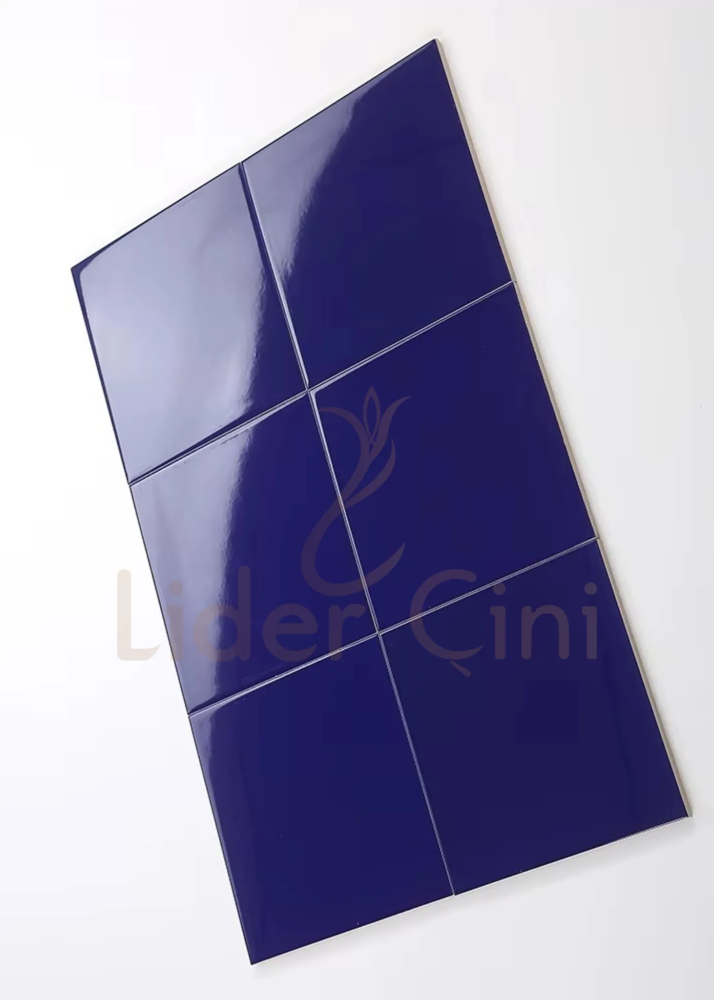 10x10 Seramik - 46- 10x10 Kobalt Mavisi Banyo Seramik