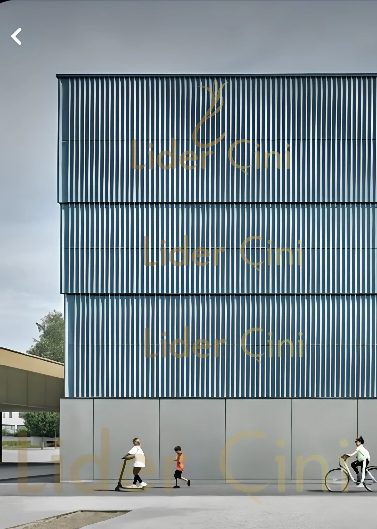 Otel/Cafe Seramikleri -13, Dış Cephe Seramik Kaplama, Özel Mimari Seramik Projesi