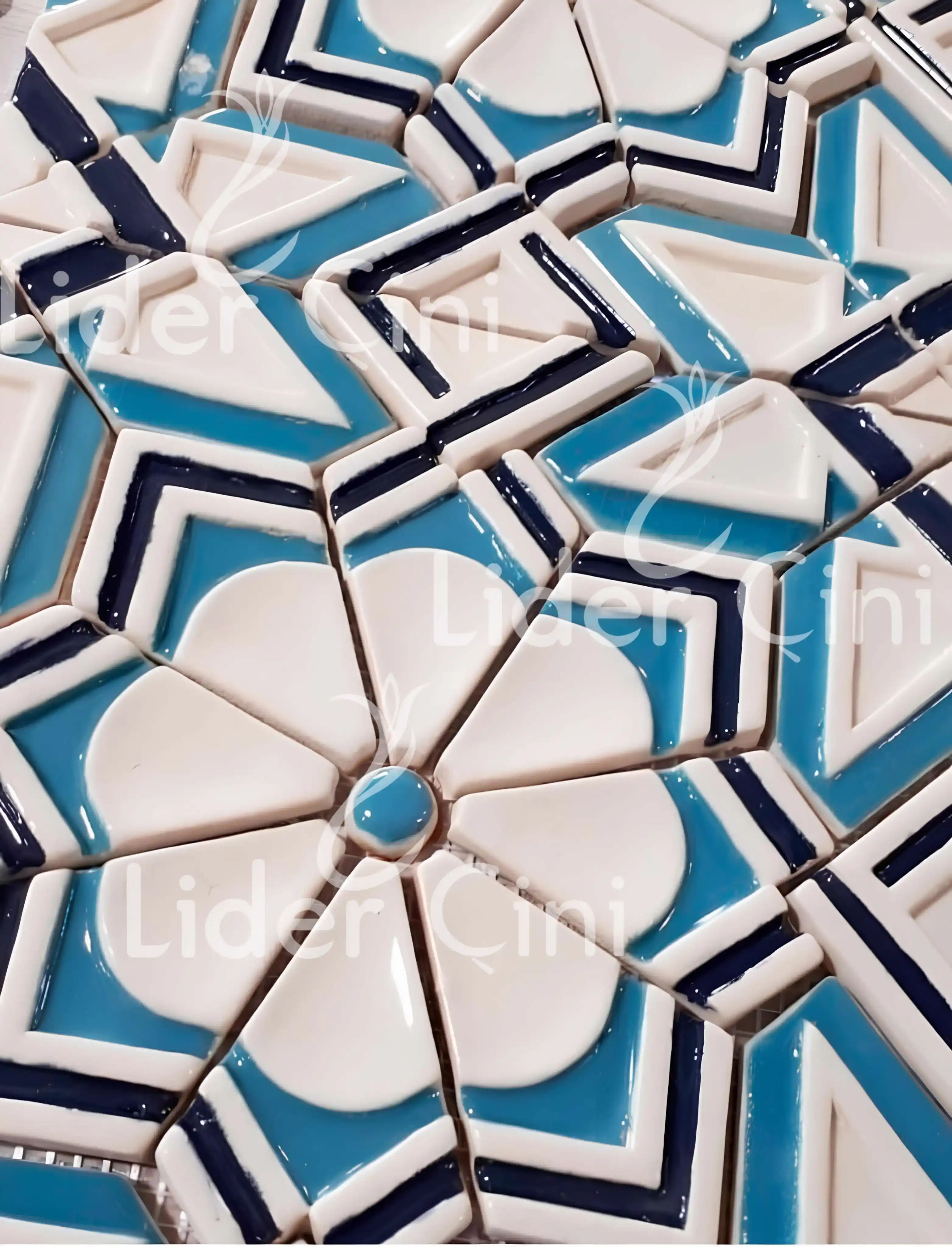 El Yapımı Seramik-34- Çini Seramik karo El Yapımı