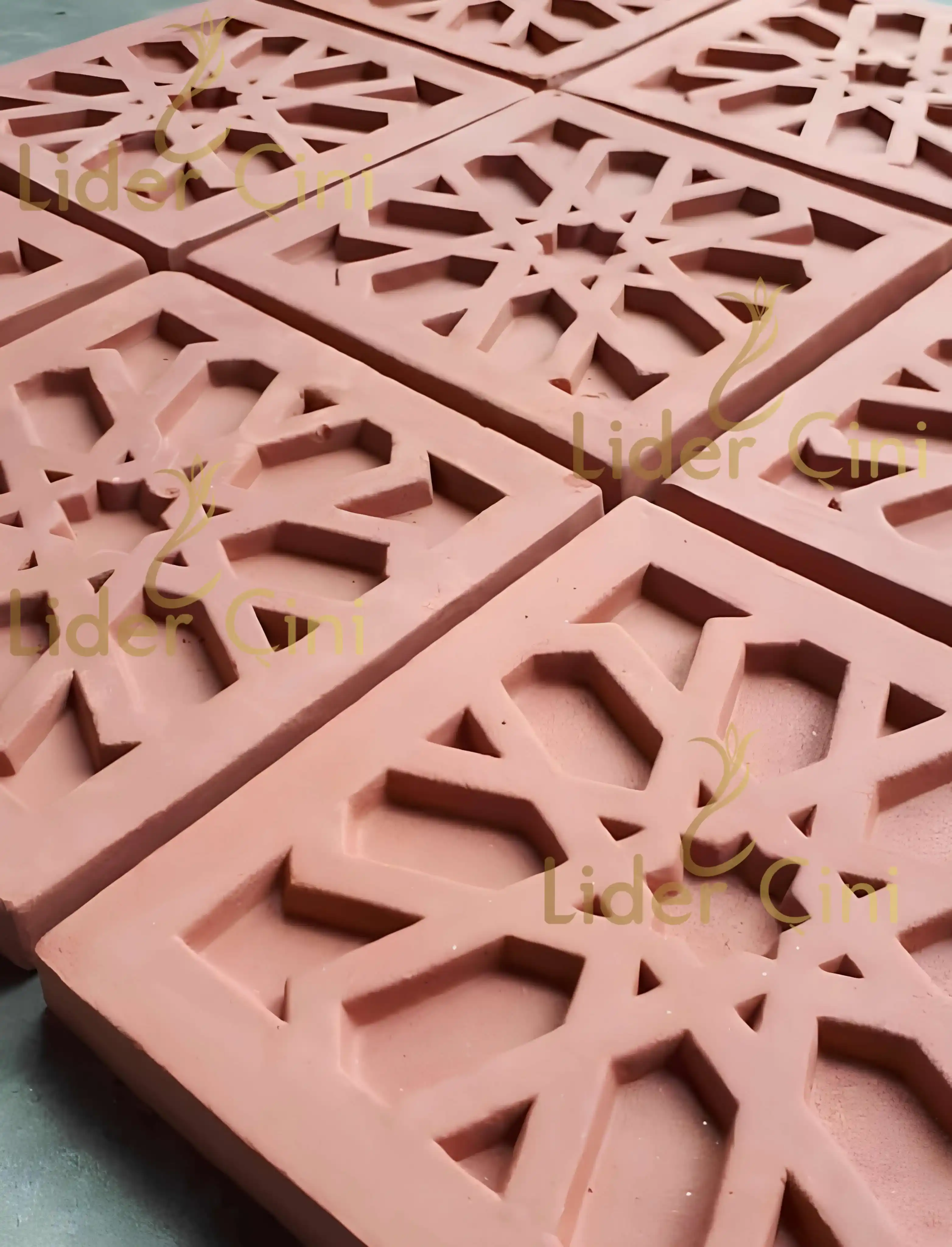 El Yapımı Seramik-40- Çini Karo El Yapımı