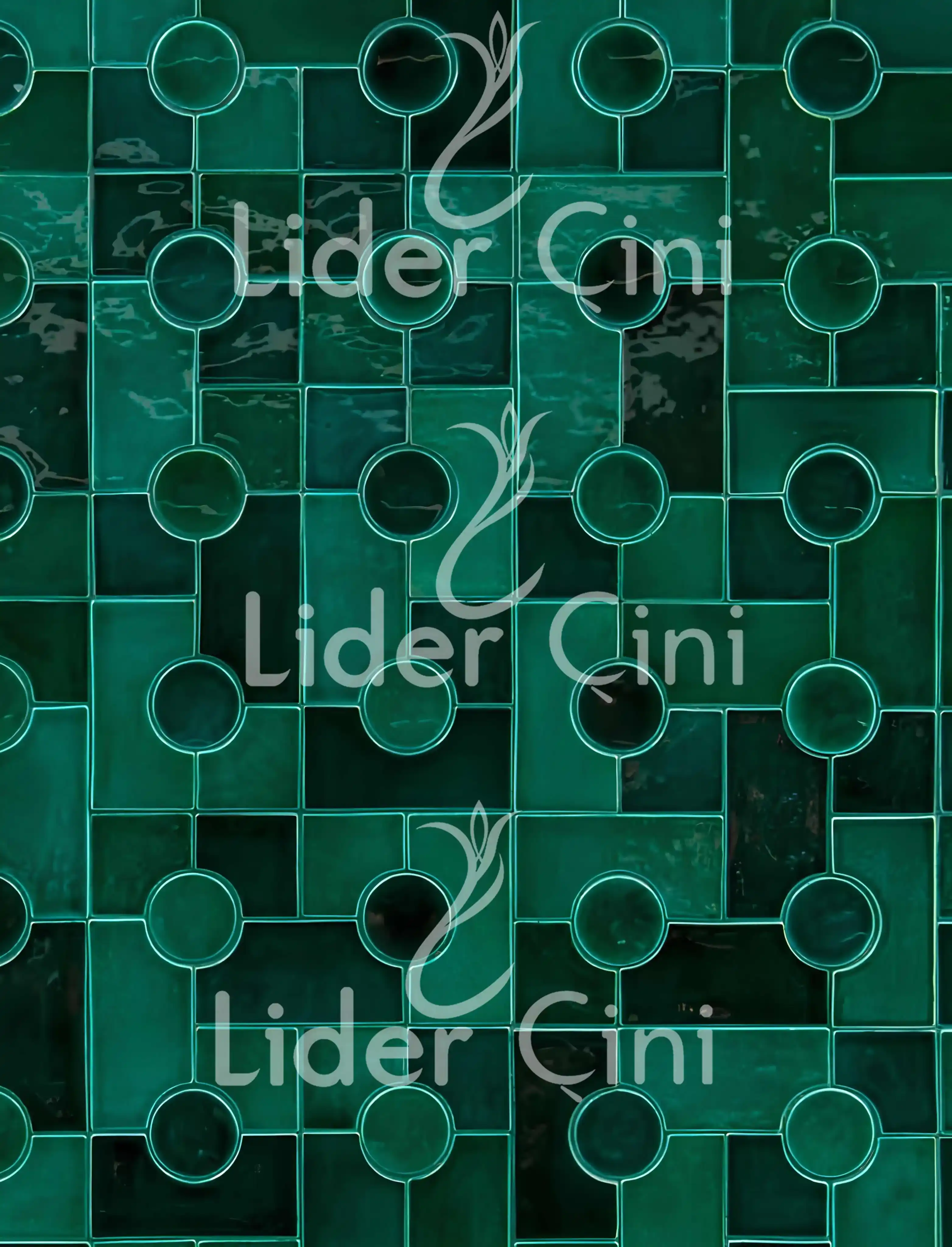 El Yapımı Seramik-53- Çini Seramik karo El Yapımı