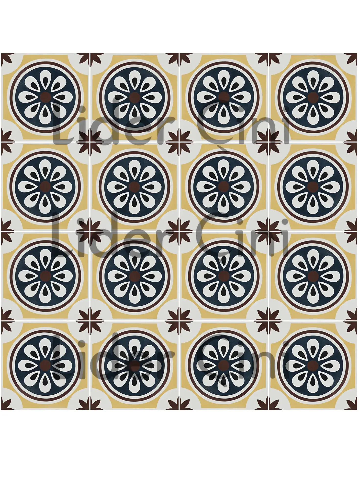 Desenli Yer Karoları-13, Desenli Seramik Texture