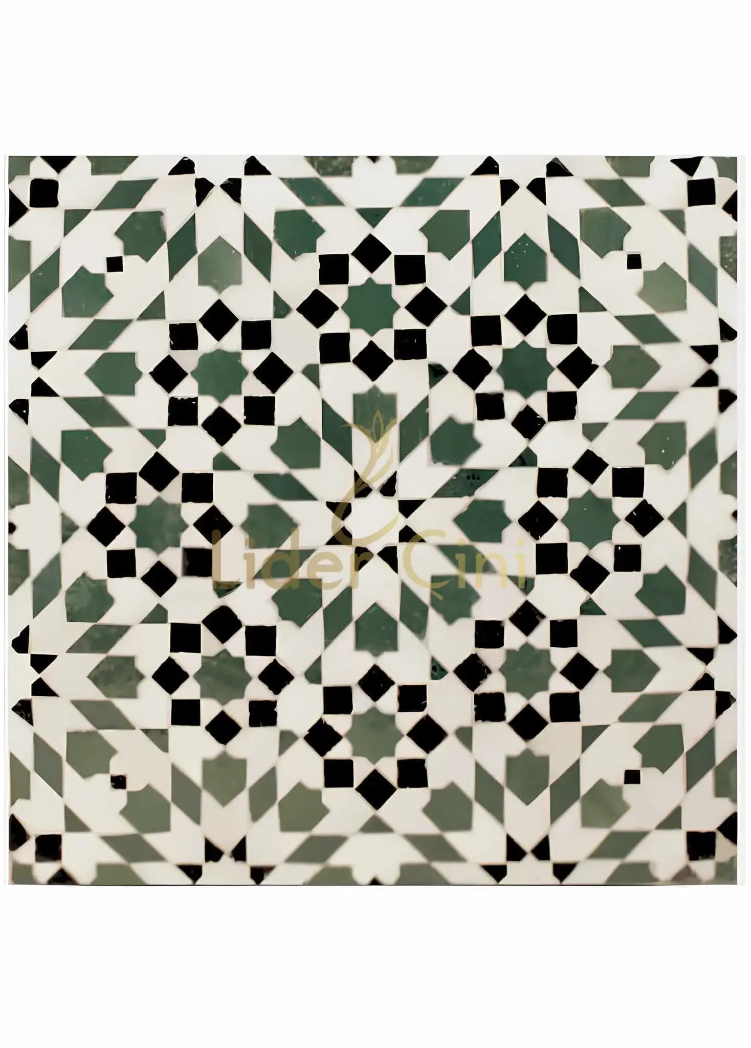 Desenli Yer Karoları-41, Çini Desenli Fayans Modelleri