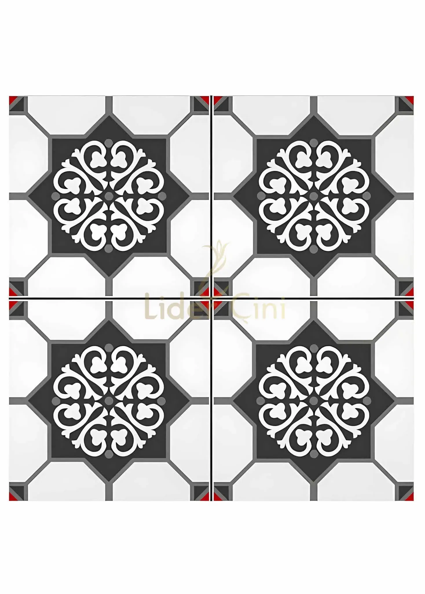 Desenli Yer Karoları-61, Desenli Bahçe Seramik Karo