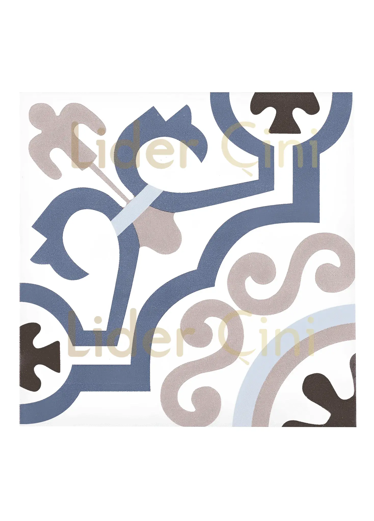 Desenli Yer Karoları-90, Taban Seramikleri