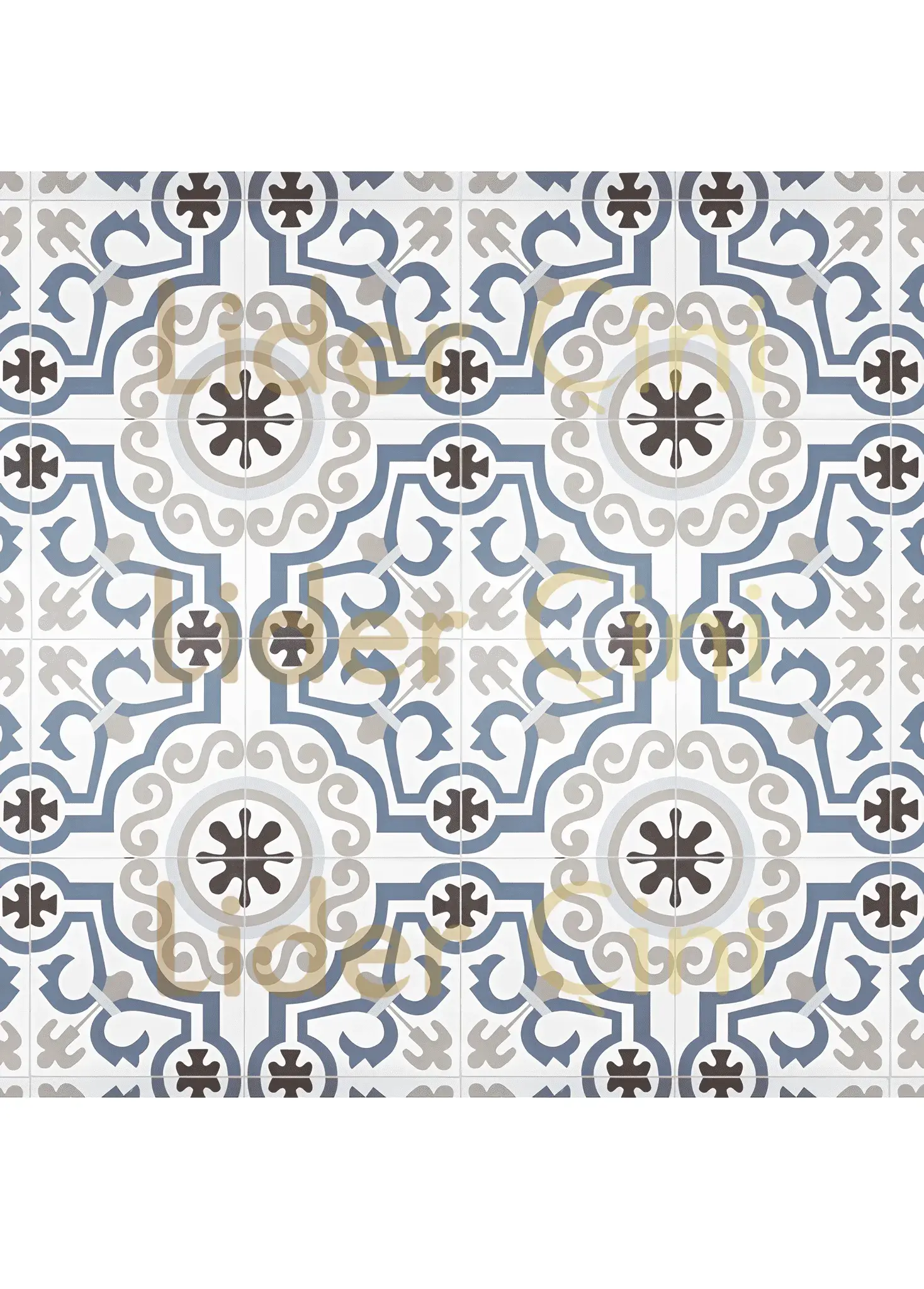 Desenli Yer Karoları-91, Desenli Taban Seramik